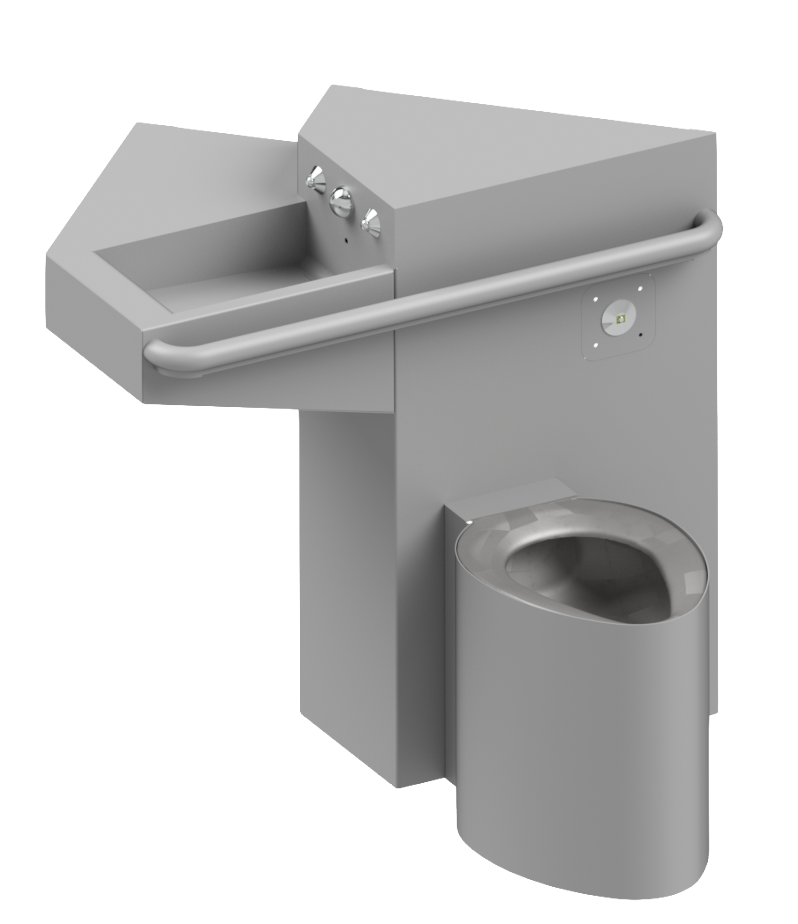 Model 3155-R&L-LR - Ligature Resistant Combination Fixture. .