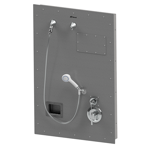 Model 8650R and 8650L - Security Showers. .